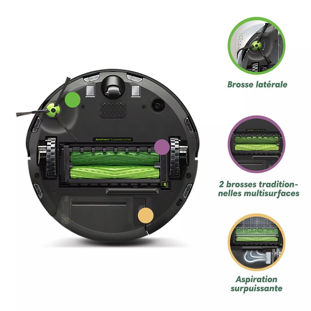 Système d'autovidage, encore plus d'automatisation, Roomba® i5+