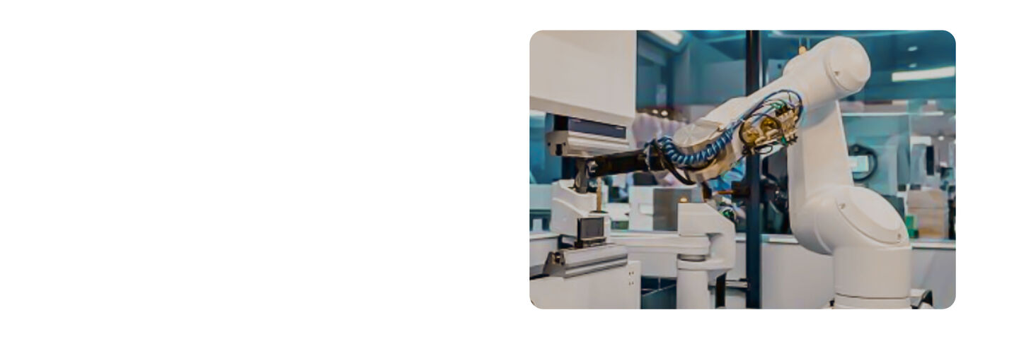 Een afbeelding van een robotarm.