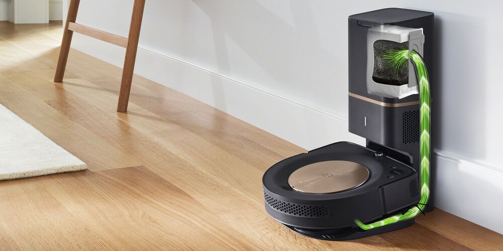 Roomba® s9 en charge sur sa base
