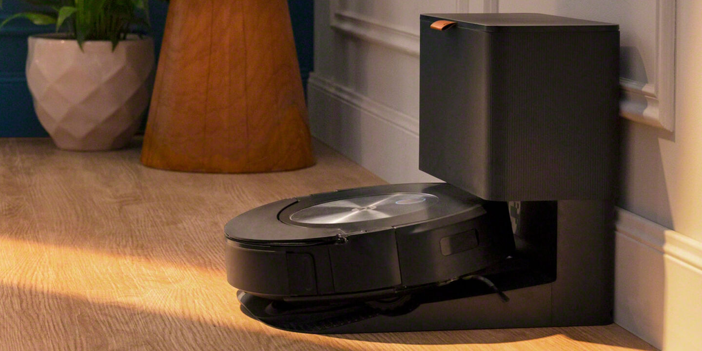Roomba Combo op het basisstation