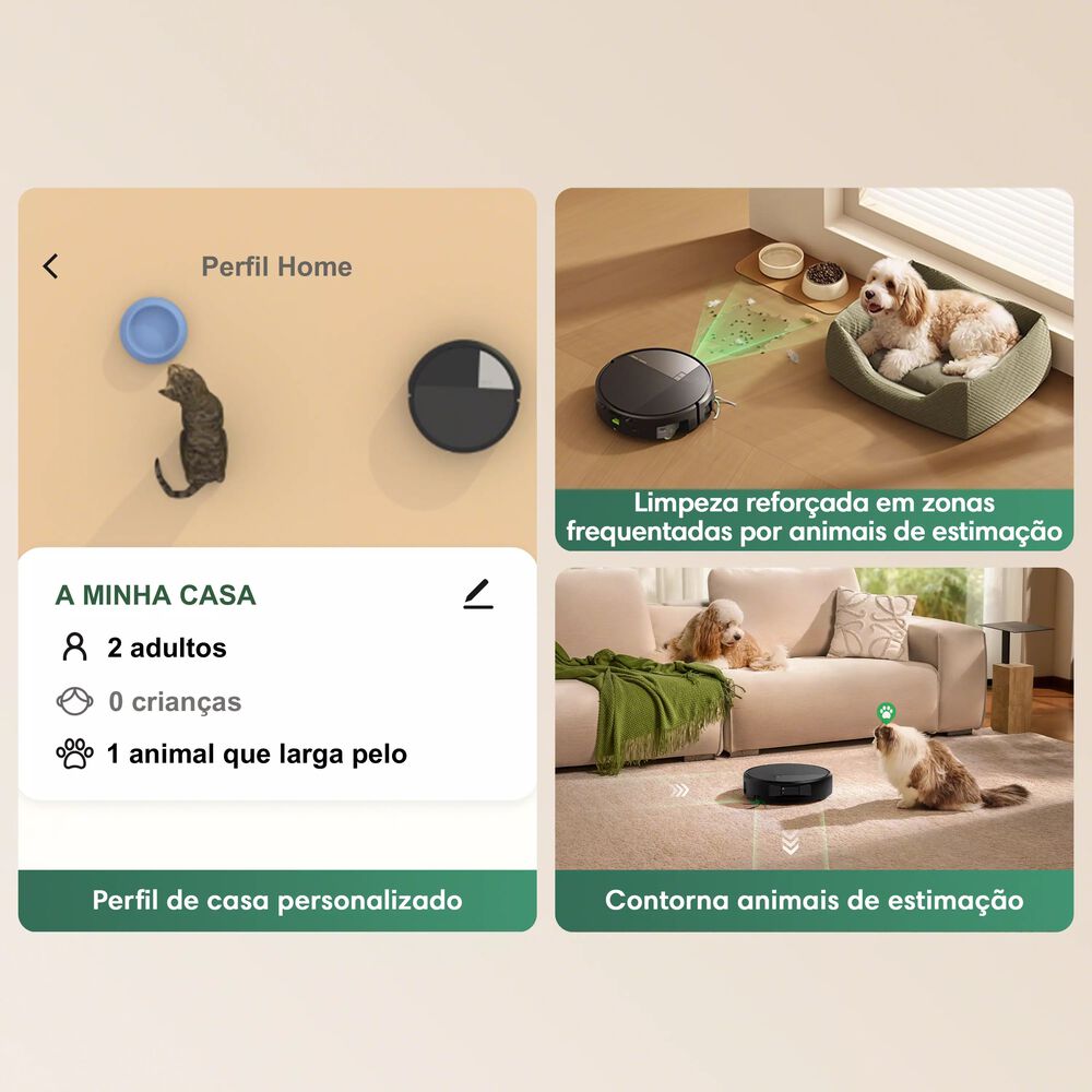 Uma limpeza que se adapta &agrave; tua casa