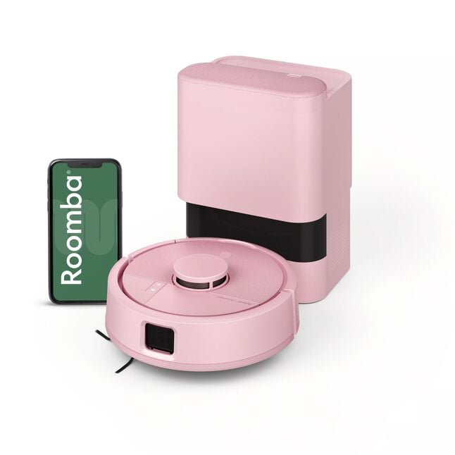 Roomba&reg; Mini robotstofzuiger en dweilrobot + AutoEmpty&trade; Dock - Roze