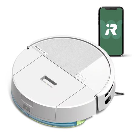 Robot Roomba&reg;&nbsp;205 DustCompactor&trade; Combo - Blanc