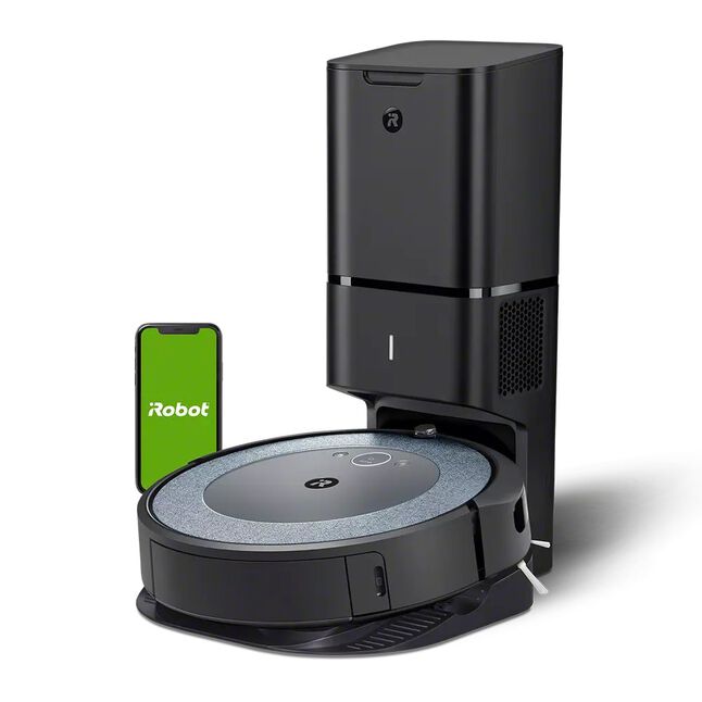 Robot aspirador Roomba® i5+ con conexión Wi-Fi y vaciado automático