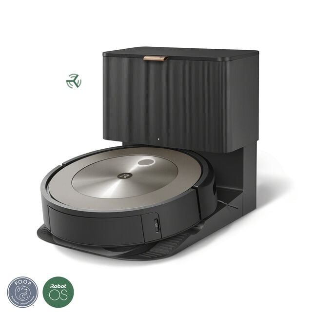 Roomba® j9+ Saugroboter mit WLAN-Verbindung und automatischer Entleerung