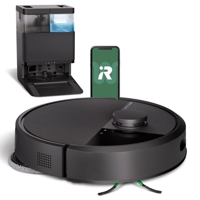 Roomba® Plus 405 Combo Robot + AutoWash Dock - Zwart
