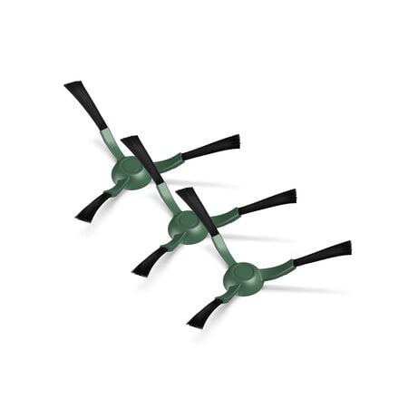Set van 3 borsteltjes voor randen en hoeken voor Roomba&reg; Max 705 Vac, Plus 505/405 Combo, 205 Dustcompactor&trade;, 105 Combo, Combo Essential robots