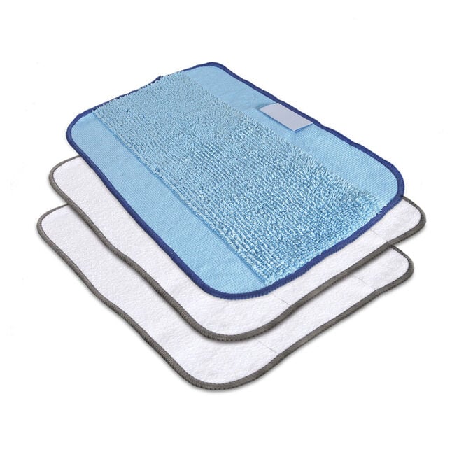Panos de limpeza de microfibra – Embalagem de 3, mistos