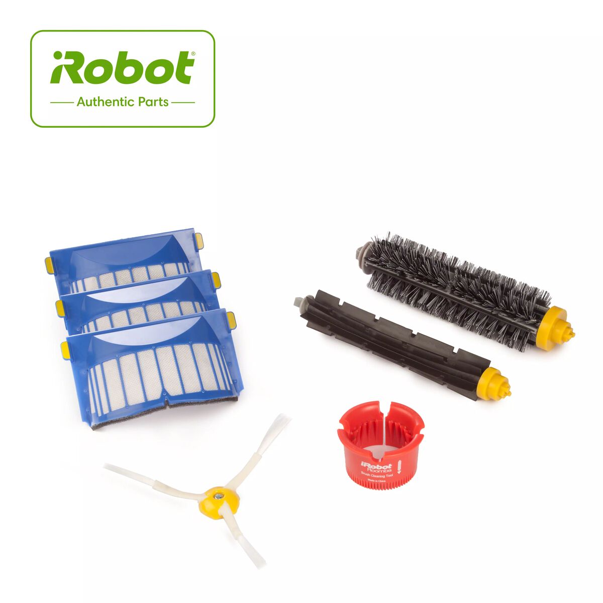 Accessoires pour Robot Aspirateur Roomba. Brosse, Batterie, Bac à