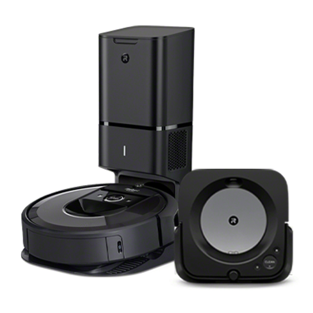 iRobot® Roomba® i7+ Robot Vacuum & Braava jet® m6 Robot Mop Bundle